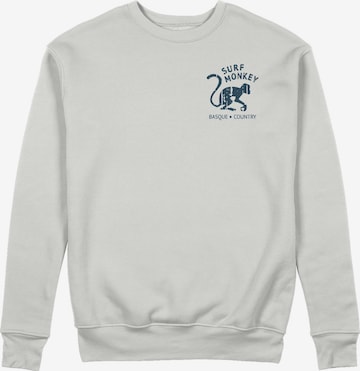 Sweat-shirt Surf Monkey en vert : devant