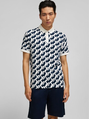 HECHTER PARIS Shirt in Blauw: voorkant