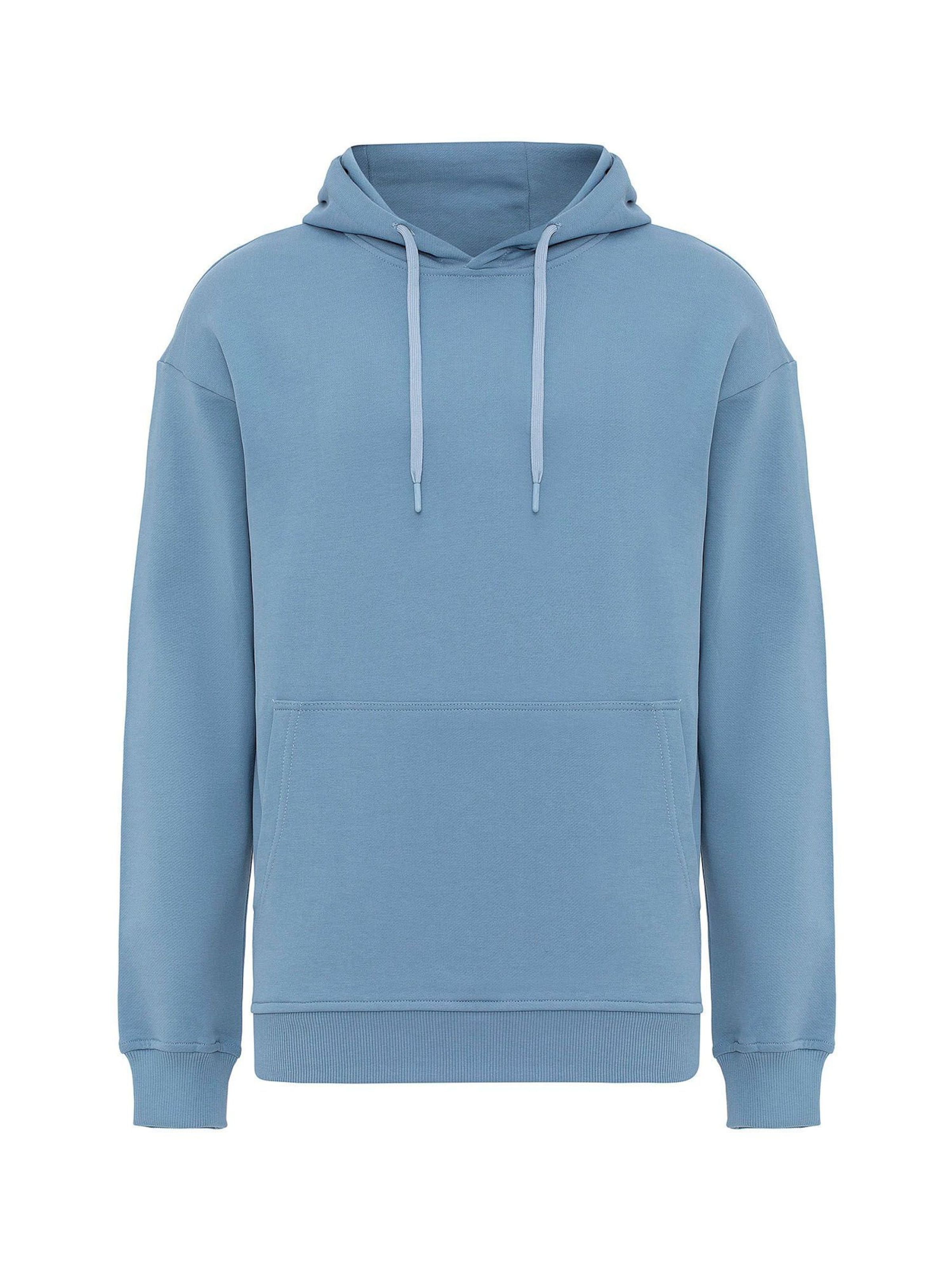 Jacey Quinn Sweatshirt in Blau: Vorderseite