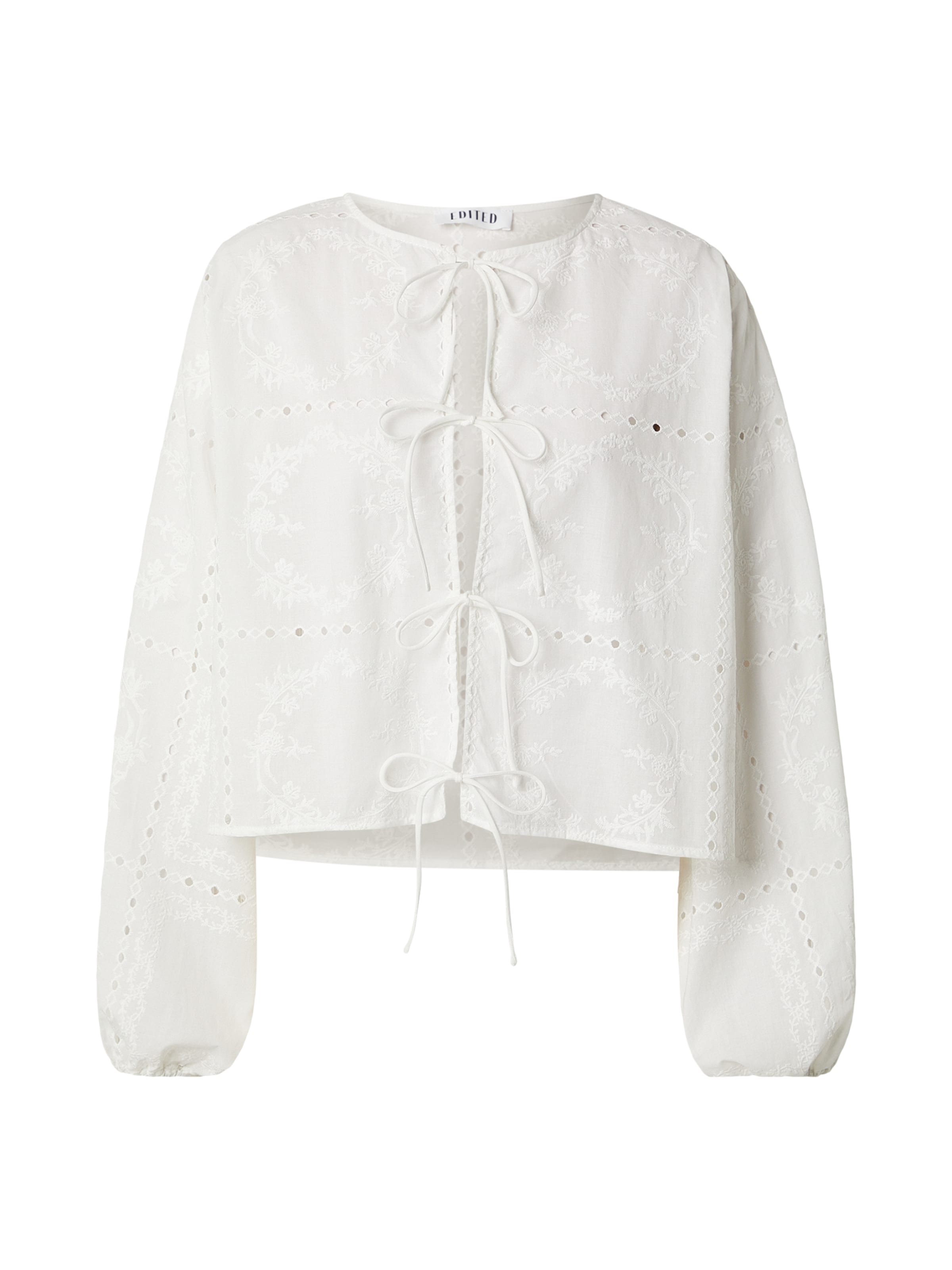 EDITED Bluse 'Lisanne' in weiß, Produktansicht