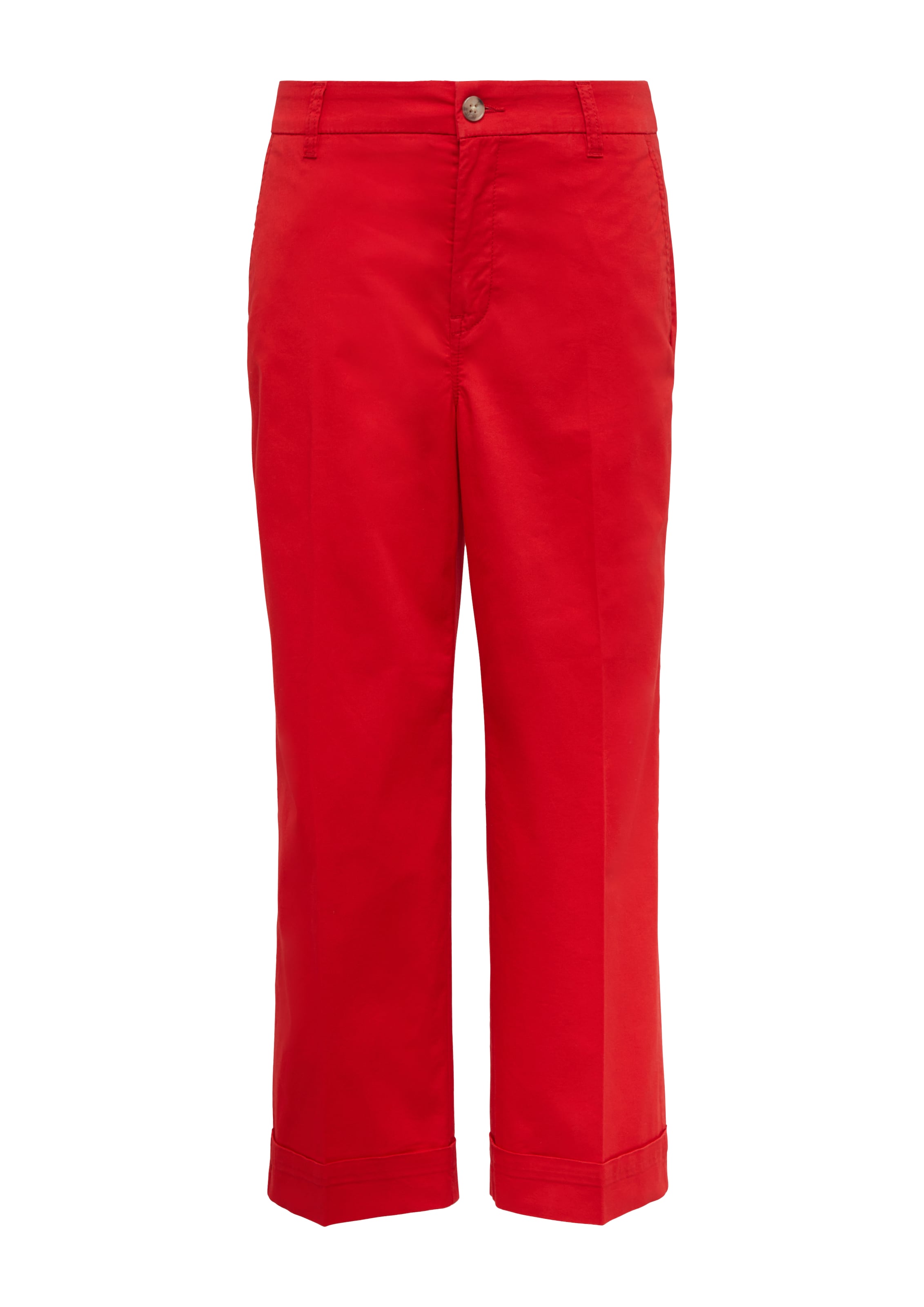 s.Oliver Pantalon in Rood: voorkant
