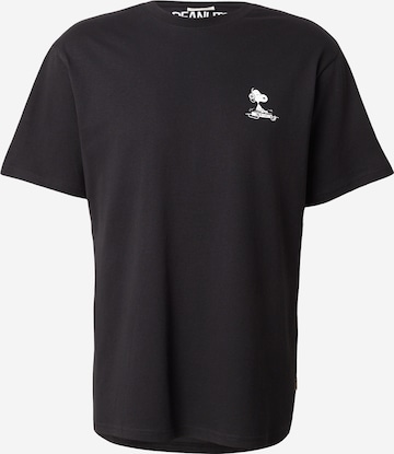 Only & Sons Тениска 'ONSPEANUTS' в черно: отпред