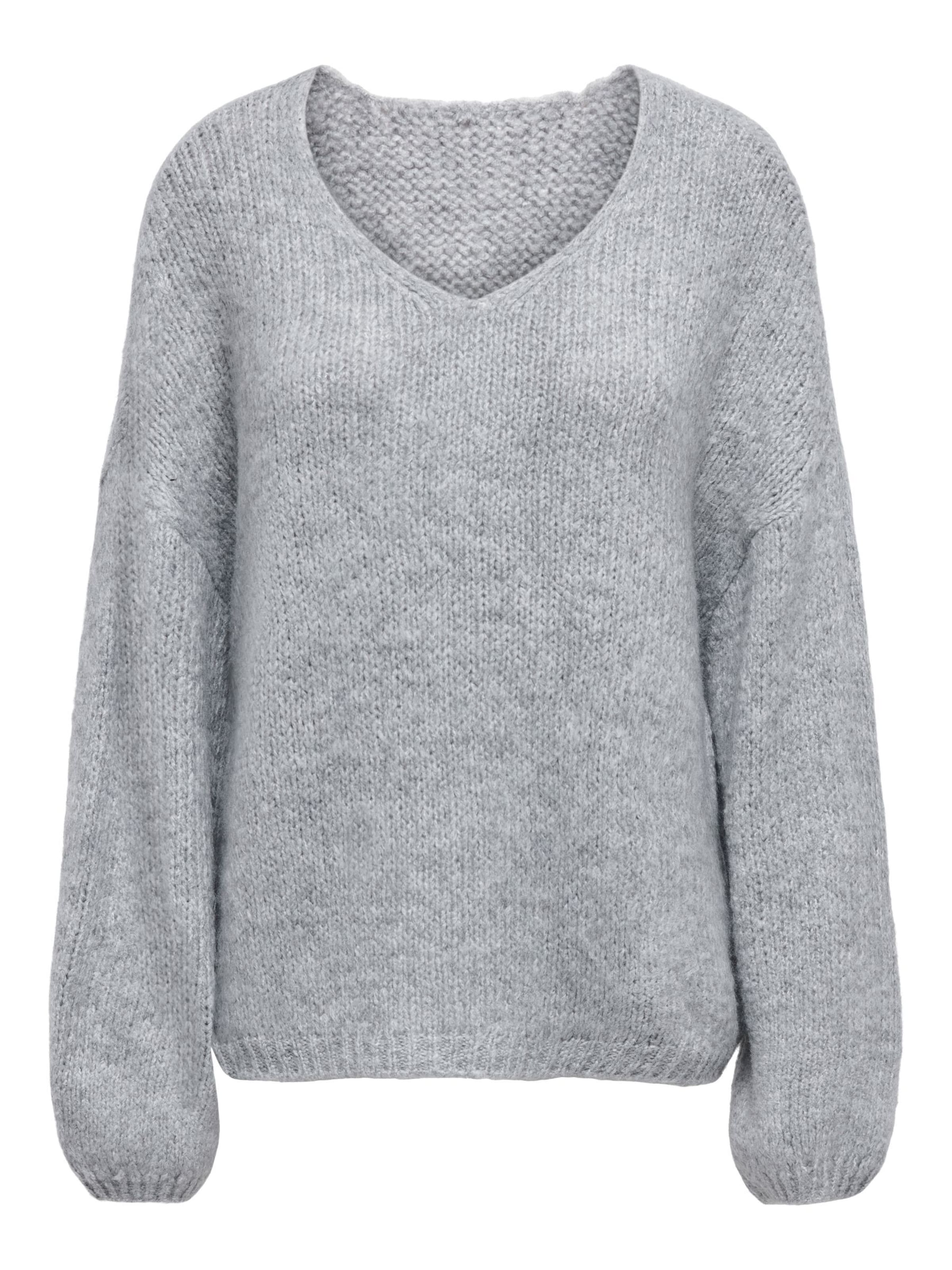 JDY Sweater 'JDYDINEA' in M in Mottled grey, Item view