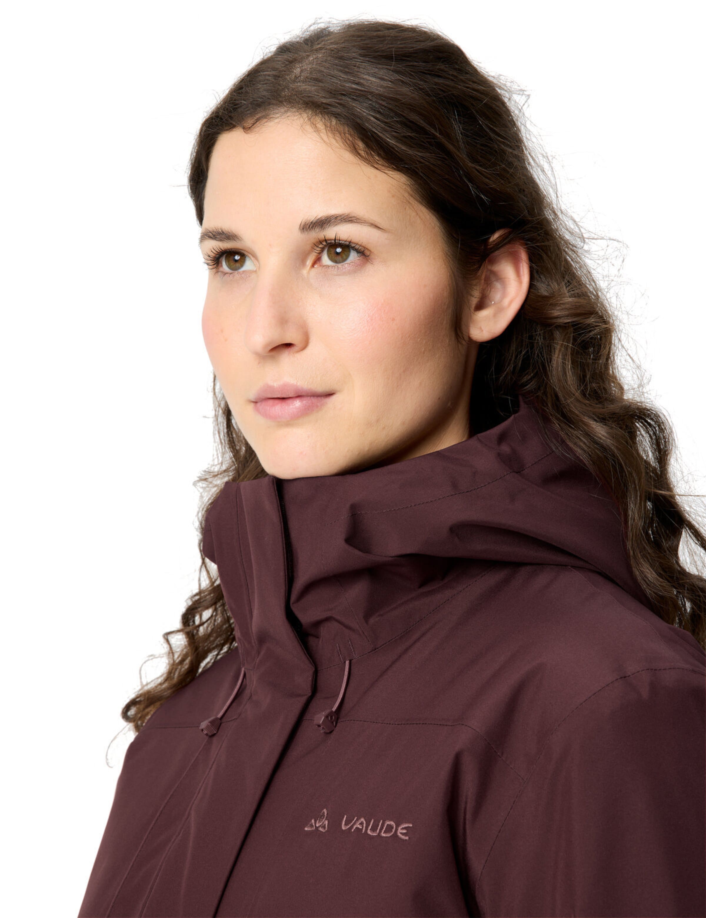 VAUDE Outdoorparka 'Rosemoor' in Rot
