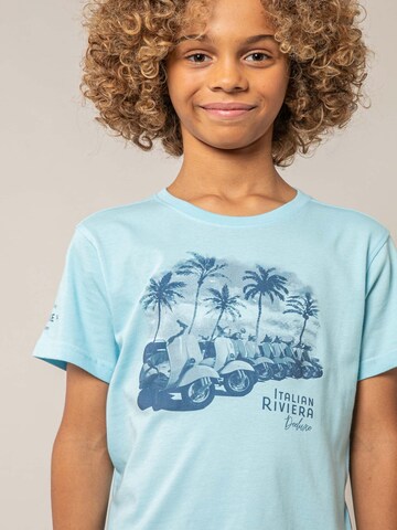 T-Shirt 'LAMBRATE' Deeluxe en bleu