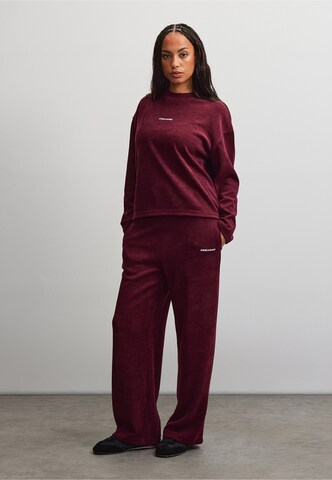 Wide leg Pantaloni 'Noli' di Pegador in rosso