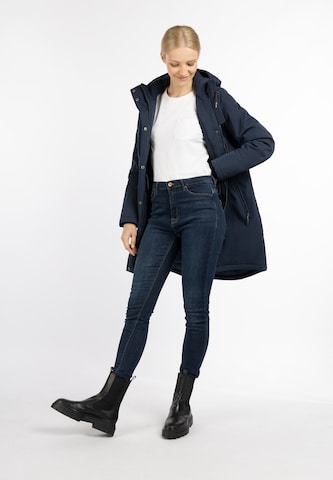 Parka d’hiver 'Fenia' usha BLUE LABEL en bleu