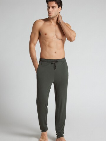 IUMAN Intimissimi Regular Pyjamahose in Grün