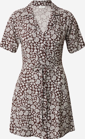 JDY Shirt Dress 'STARR LIFE' in Brown: front