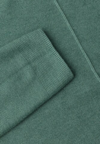 CECIL Langarm Pullover mit Rundhals und Struktur in Grün