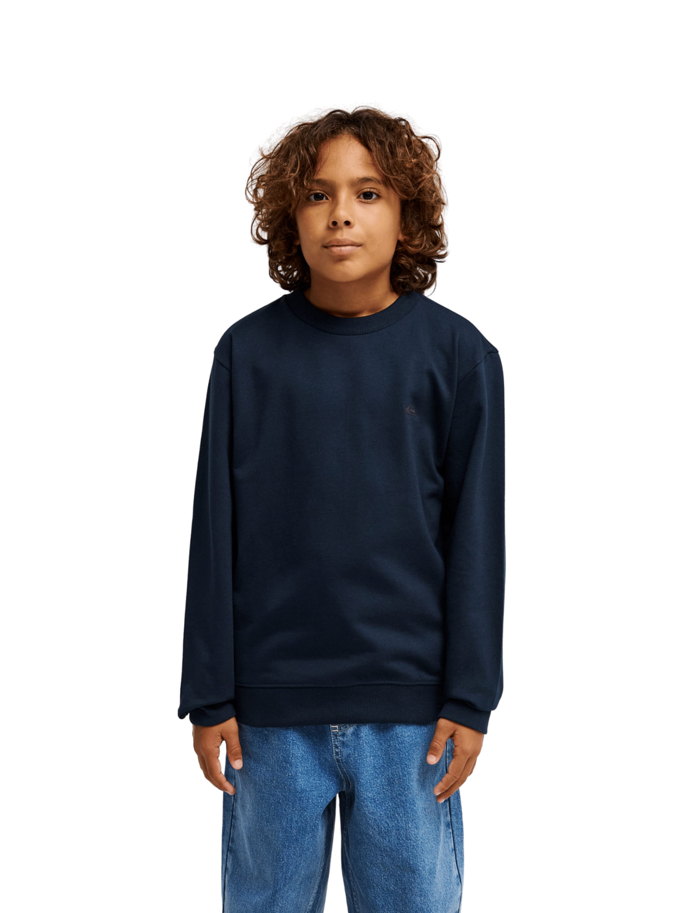 QUIKSILVER Sweatshirt in Blue: front