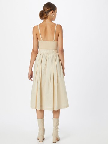 Gina Tricot Skirt 'Leila' in Beige