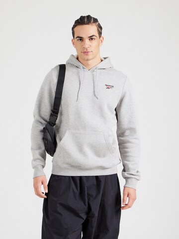 Reebok Urheilullinen collegepaita 'IDENTITY' värissä harmaa: etupuoli