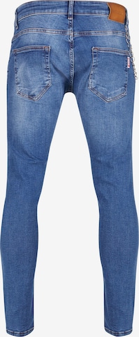 2Y Premium Skinny Jeans in Blauw