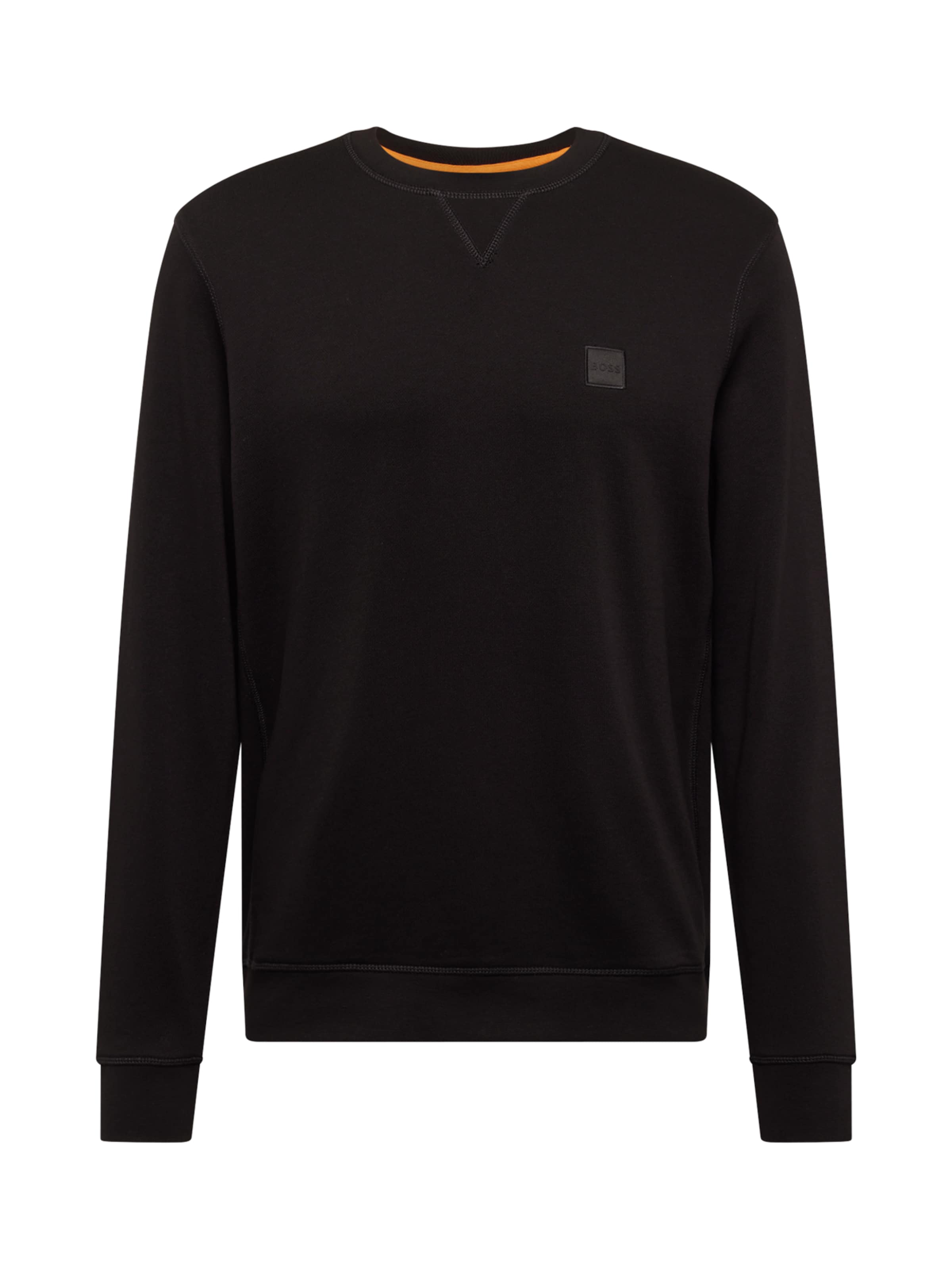 BOSS - Sudadera 'Westart' en negro: frente