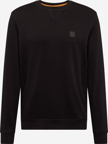 BOSS Sweatshirt 'Westart' i svart: framsida