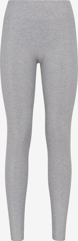 Skinny Leggings 'Glitter' Plein Sport en argent : devant