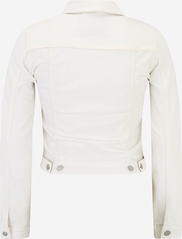 Denim Project Демисезонная куртка 'LARA' в Белый
