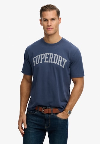 Superdry & Co Shirt in Blue: front