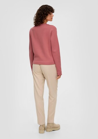 Sweat-shirt s.Oliver en rose