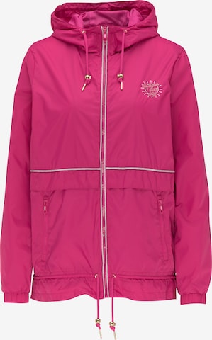MYMO Between-Season Jacket in Pink: front