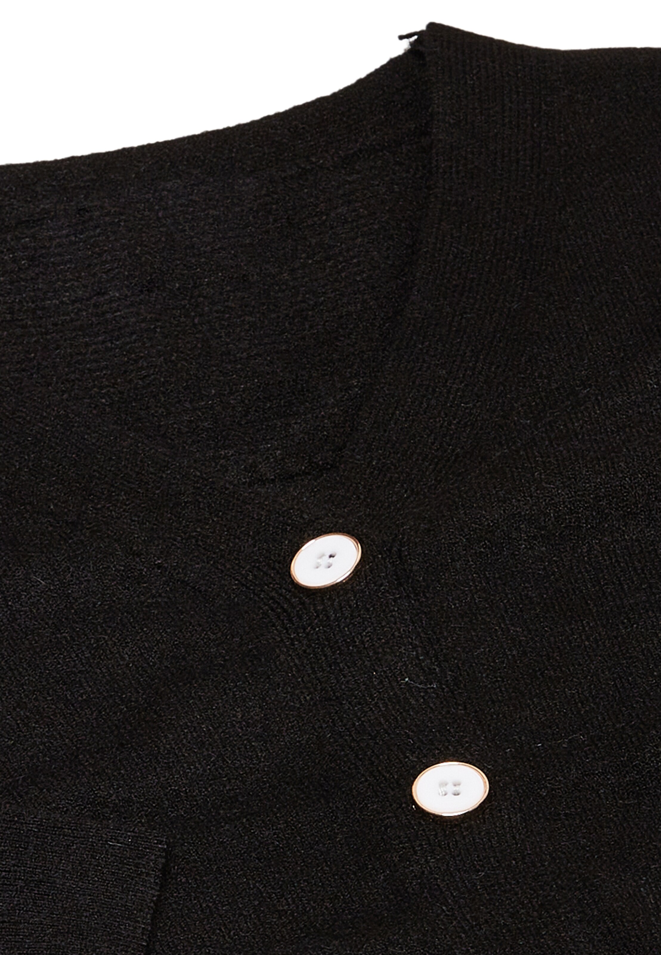 YASANNA Knit cardigan in Black