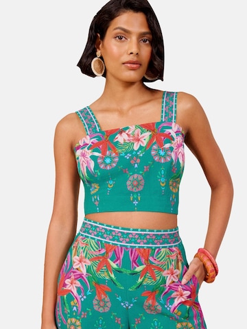 love & roses Top in Green: front