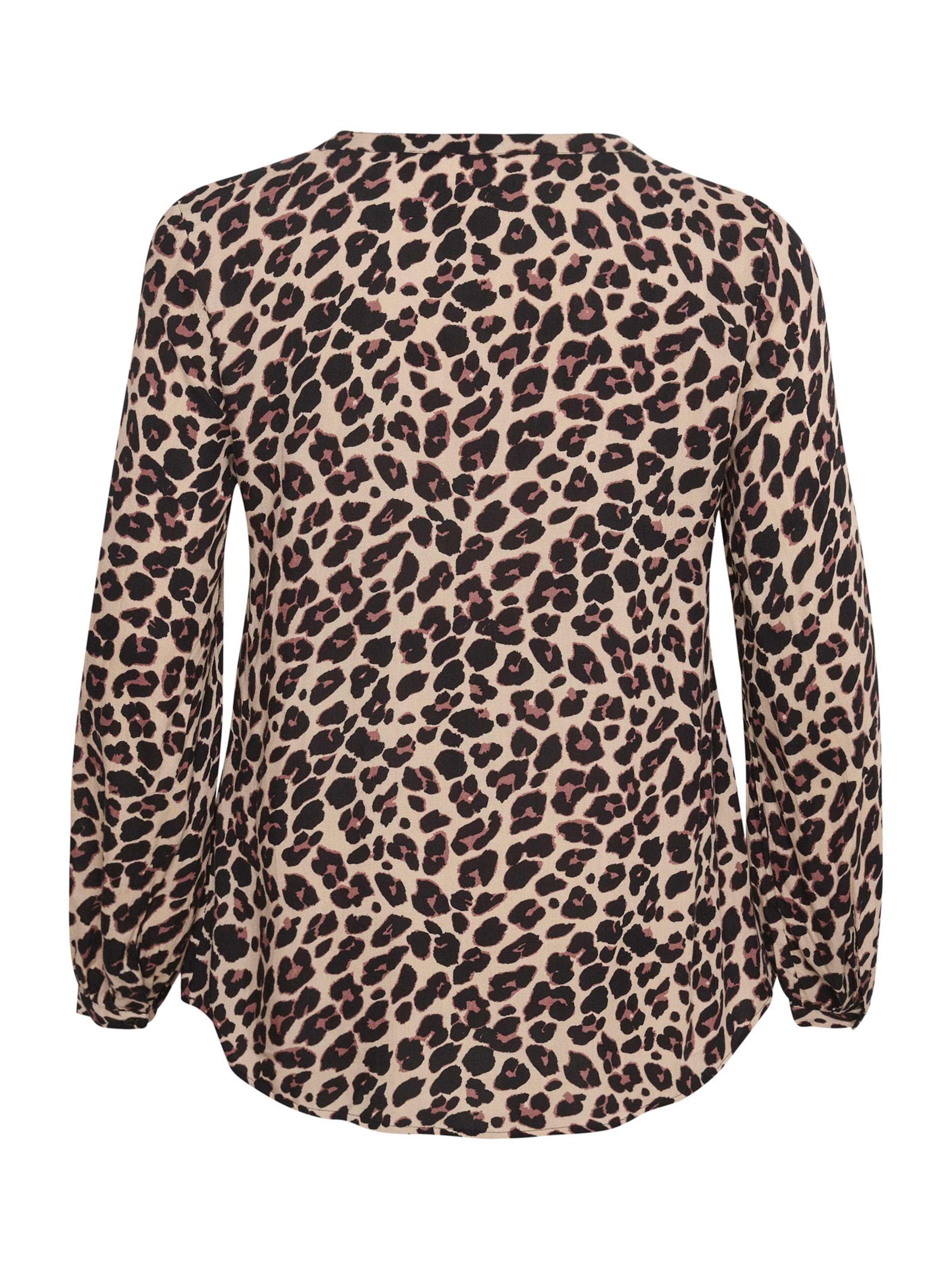 KAFFE CURVE - Blusa 'Mirta' em bege