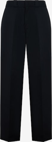 juoda DICKIES Laisvas Kelnės su kantu: priekis