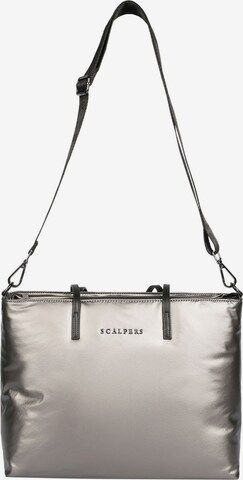 Scalpers Handbag 'Klara' in Silver: front