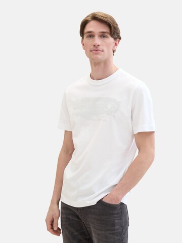 T-Shirt TOM TAILOR en blanc