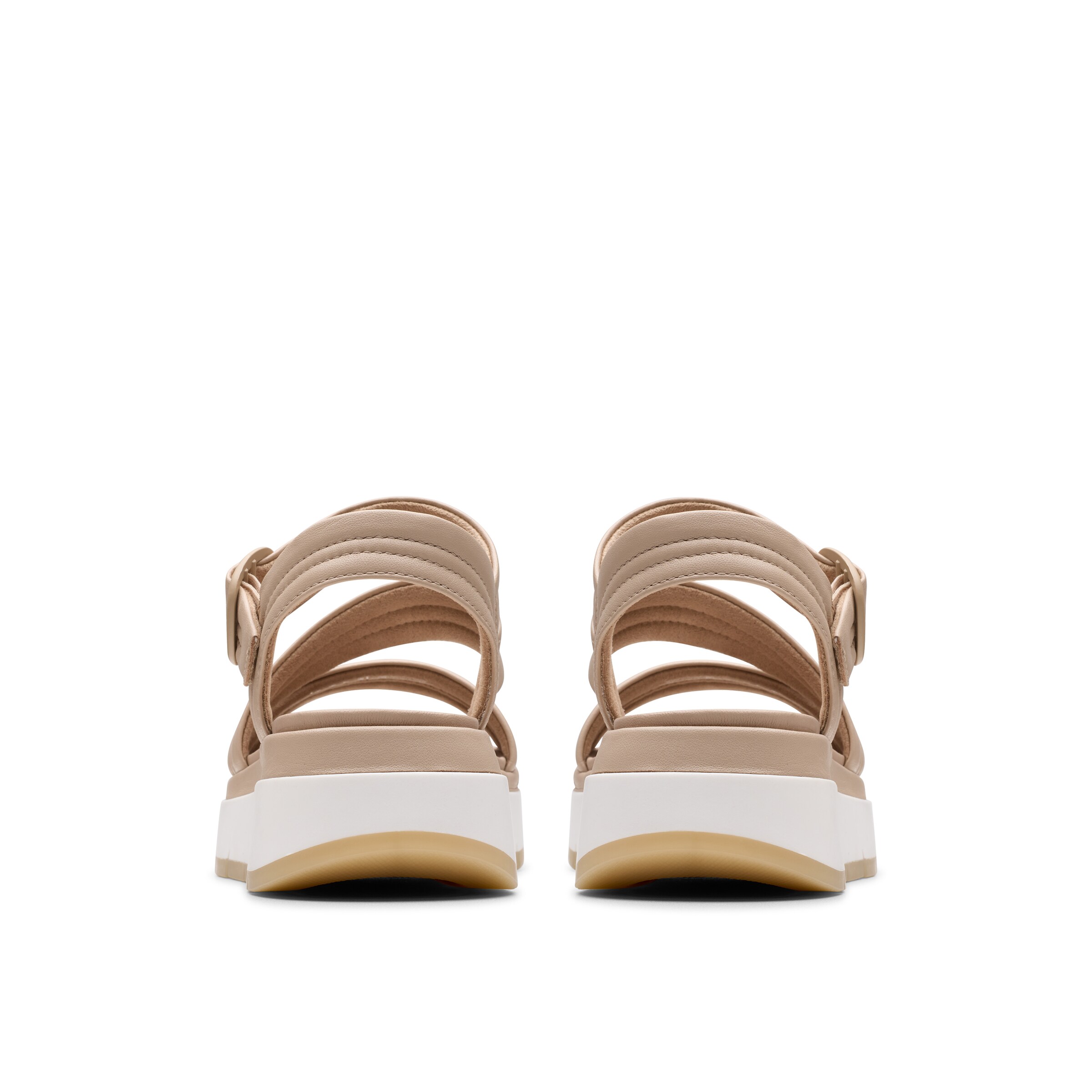 CLARKS Strap Sandals in Beige