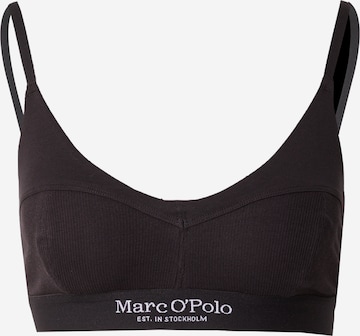 Marc O'Polo Bygelfri Behå i svart: framsida