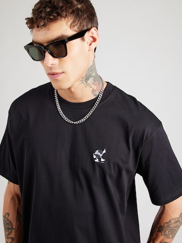 T-Shirt 'Dance Tune' Iriedaily en noir