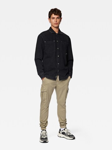 Mavi Comfort fit Button Up Shirt in Black