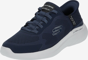 Baskets basses 'Bounder 2.0' SKECHERS en bleu : devant