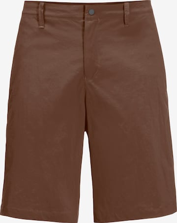 JACK WOLFSKIN Regular Outdoorshorts in Braun: Vorderseite