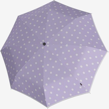 KNIRPS Umbrella 'Duomatic A.200' in Purple: front