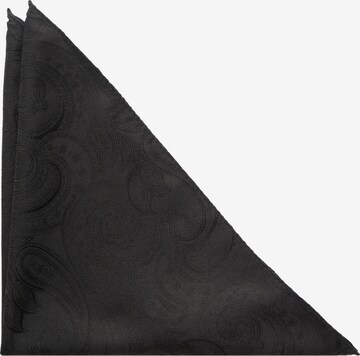 ETERNA Pocket Square in Black: front