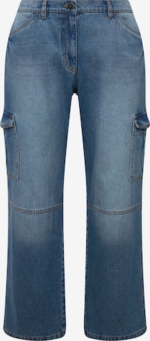 Angel of Style Loosefit Jeans in Blauw: voorkant