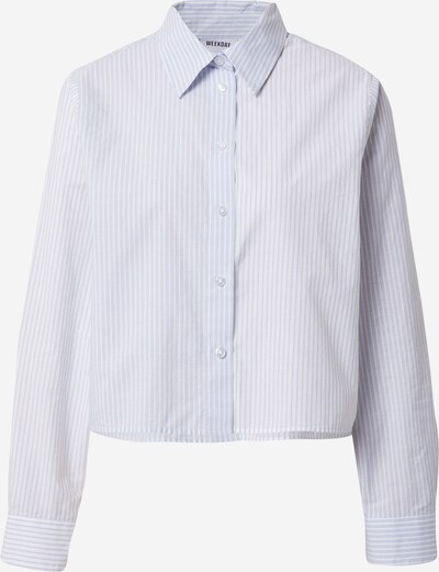 WEEKDAY Bluza u plava / bijela, Pregled proizvoda