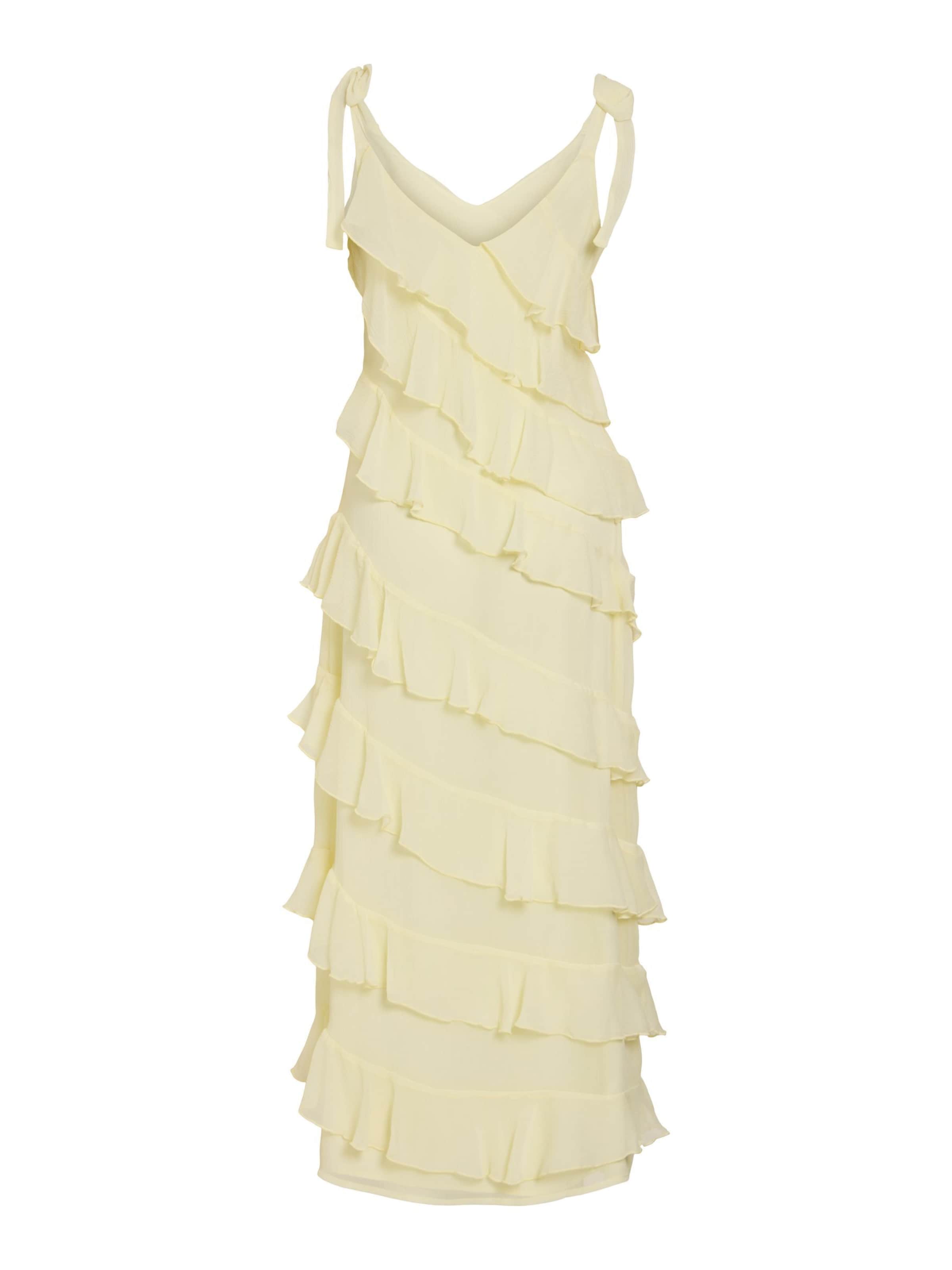 Abito 'VILuna' di VILA in giallo