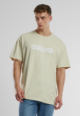 Urban Classics - Camiseta 'Cursive Bold' en beige: frente