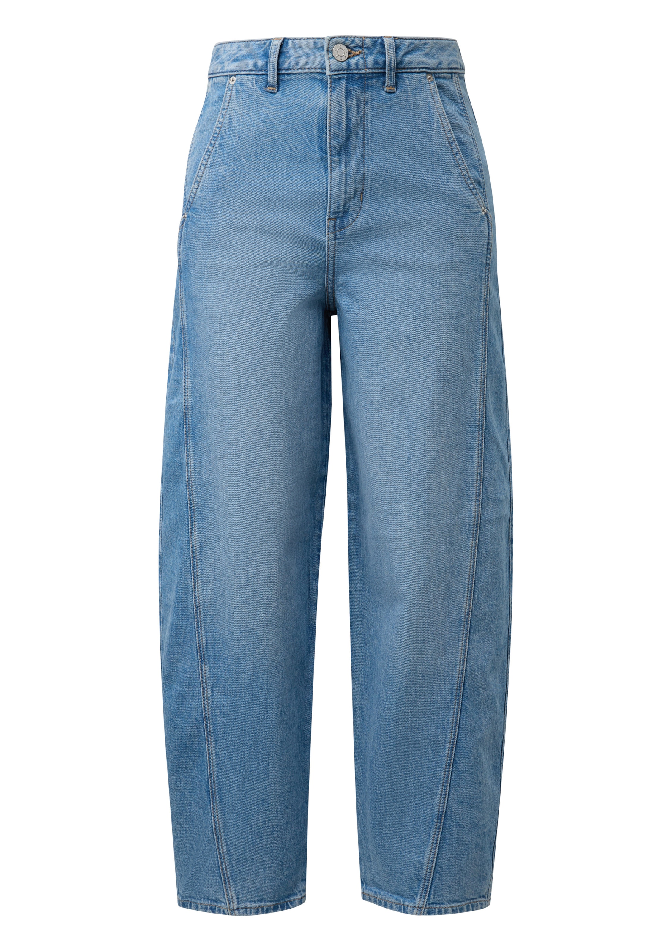s.Oliver Baggy Jeans in Blau: Vorderseite