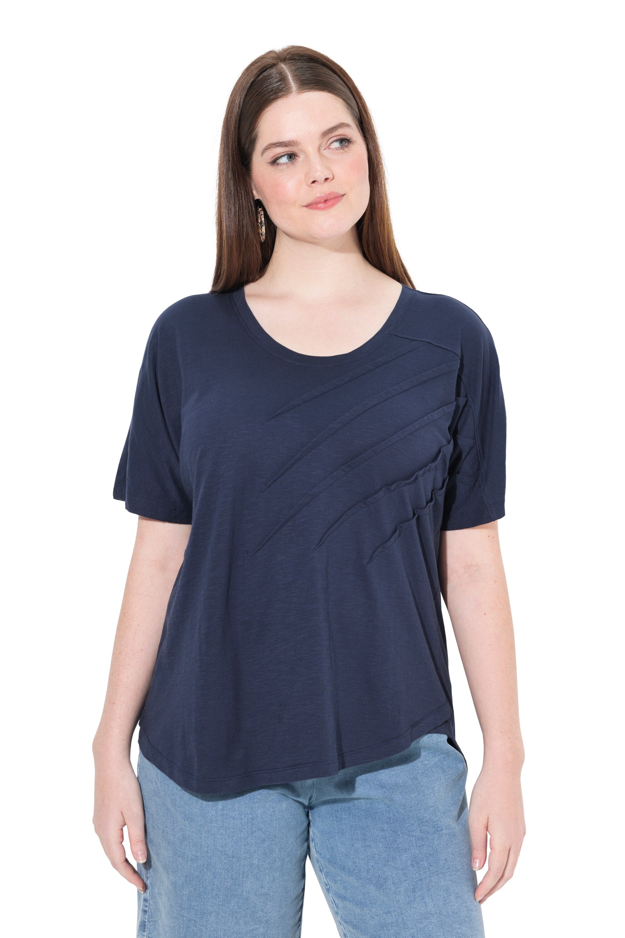 Ulla Popken Shirt in Blue: front
