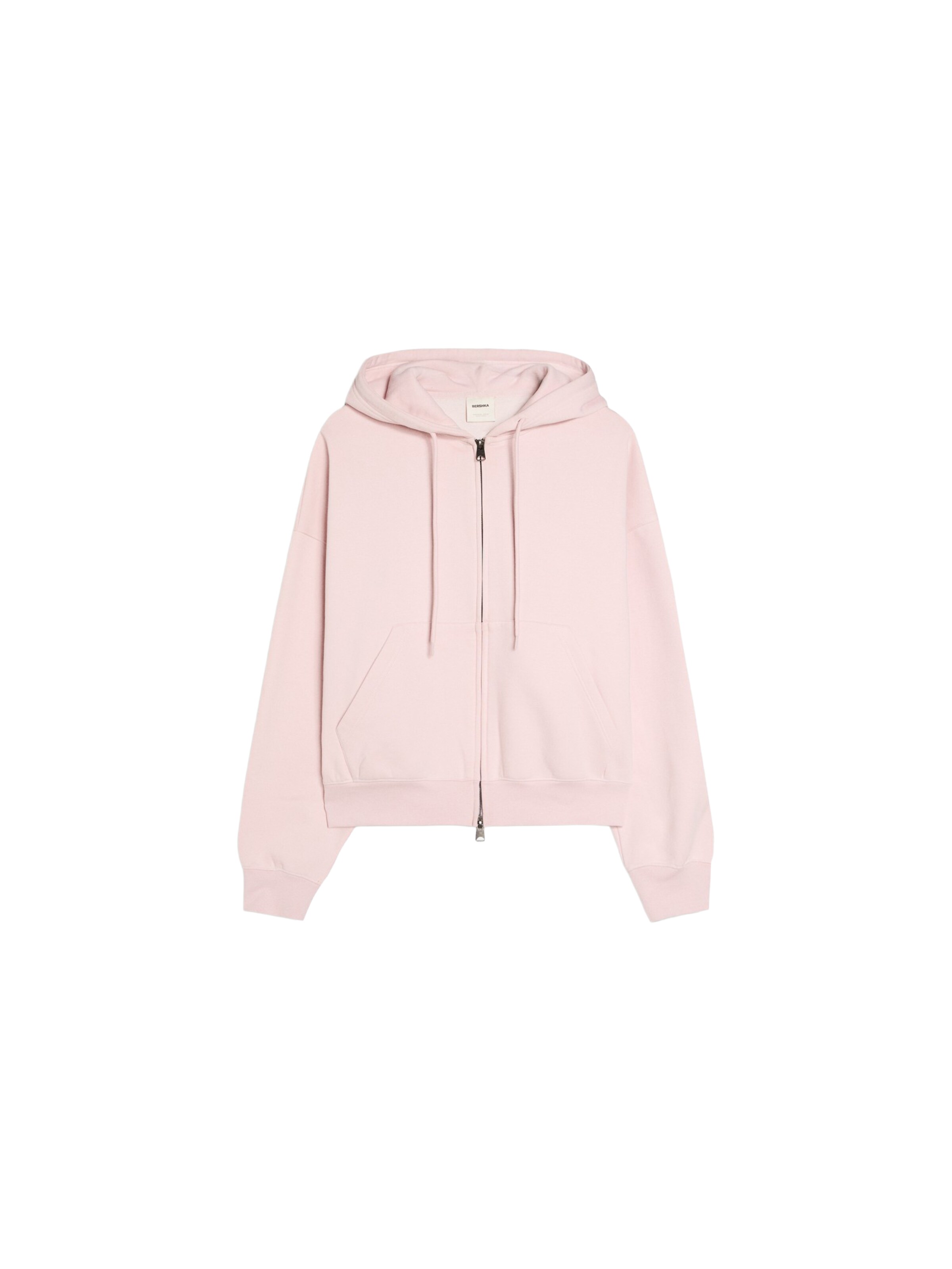 Bershka Sweatvest in XS in de kleur Rosé, Productweergave
