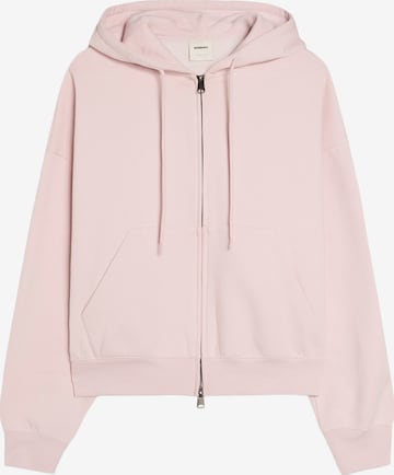 Bershka Jopa na zadrgo | roza barva: sprednja stran