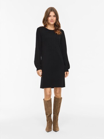VILA Knitted dress 'VIRIL' in Black