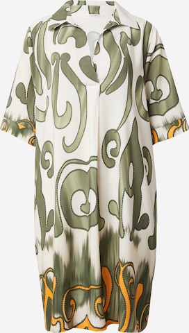 Key Largo Košeľové šaty 'SEA' - Zelená: predná strana