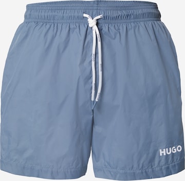 HUGO Badeshorts 'HAITI' i blå: forside
